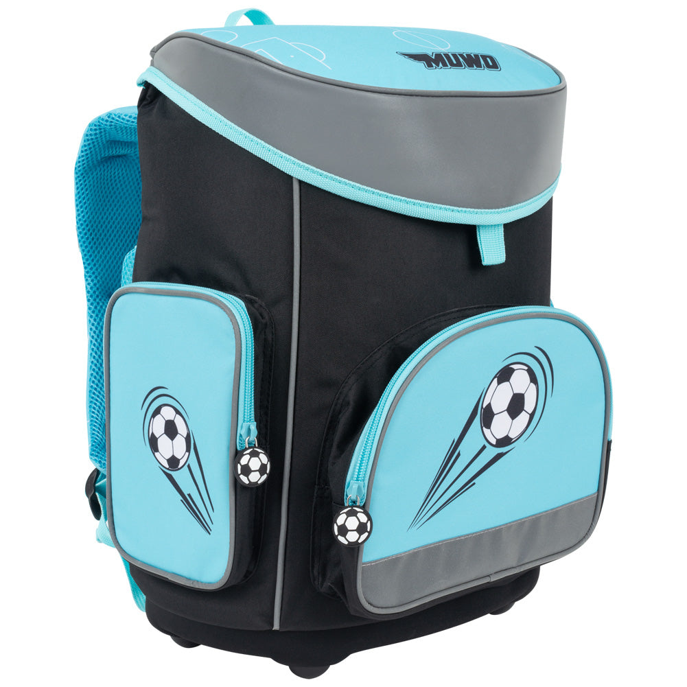MUWO "Lil Leo" Kinder Schulranzen Set 5-tlg.