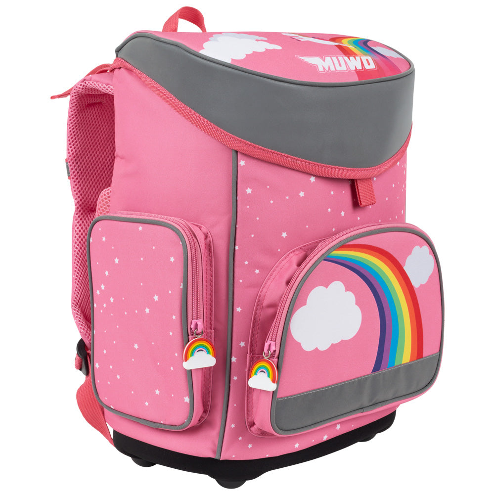MUWO "Lil Unicorn" Kinder Schulranzen Set 5-tlg.