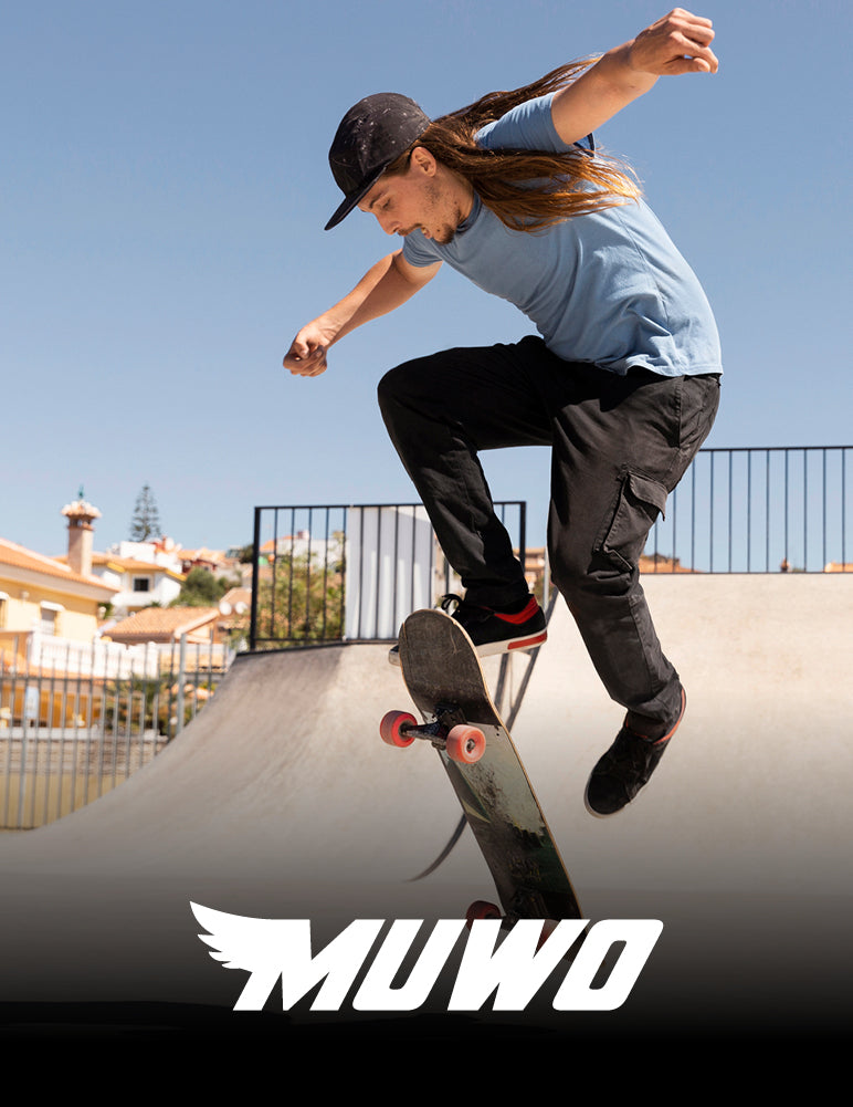 MUWO "Cruiser" Penny Board Mini Skateboard gelb