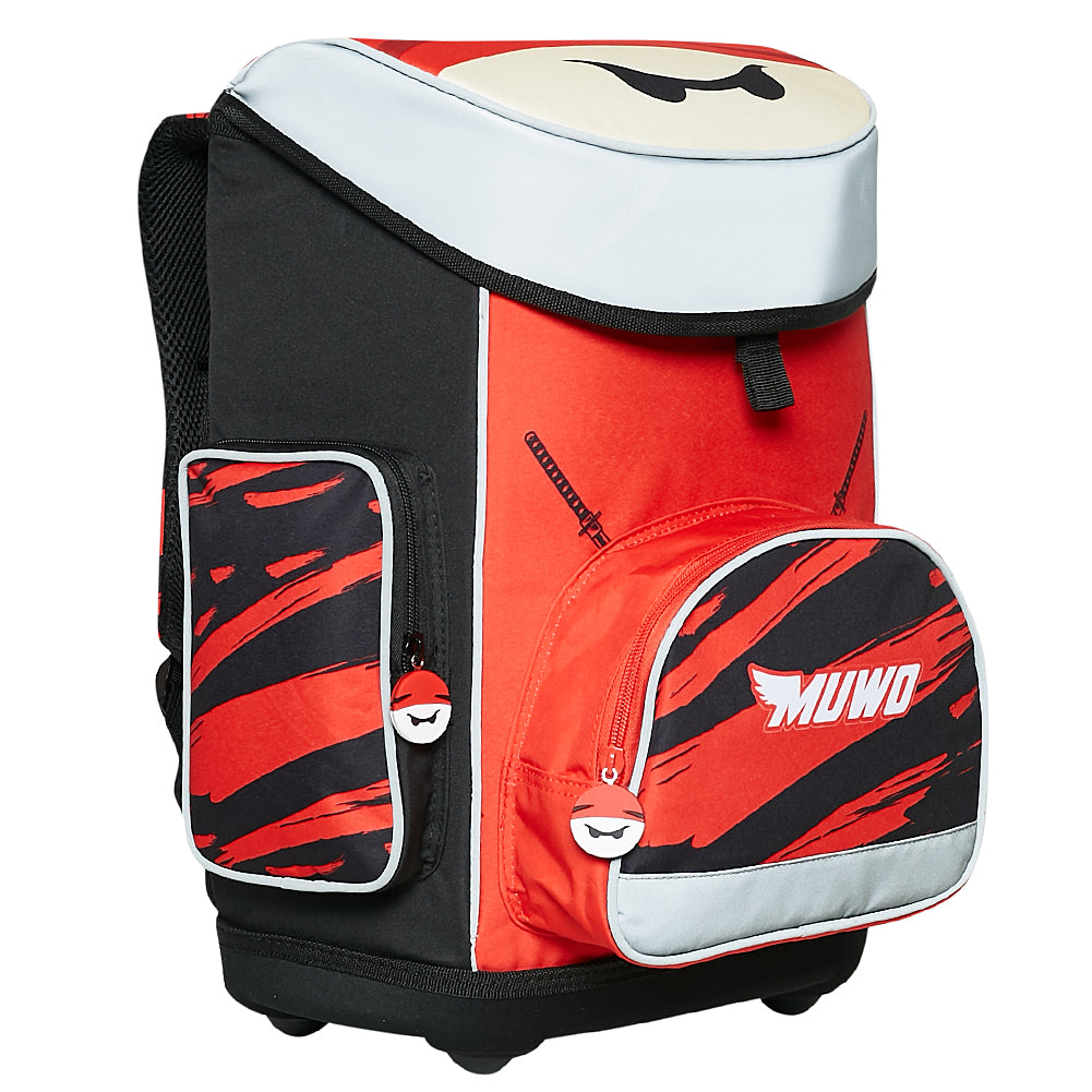 MUWO "Lil Ninja" Kinder Schulranzen Set 5tlg.