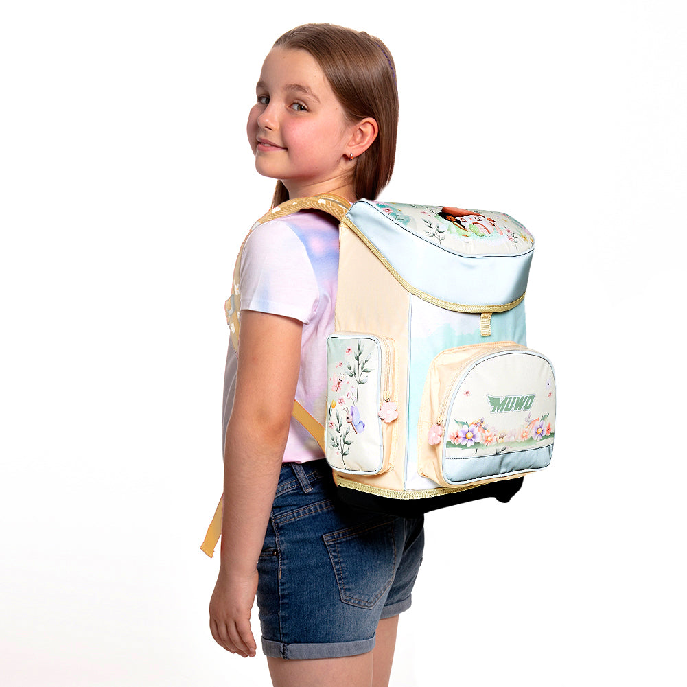 MUWO "Lil Fairy" Kinder Schulranzen Set 5tlg.