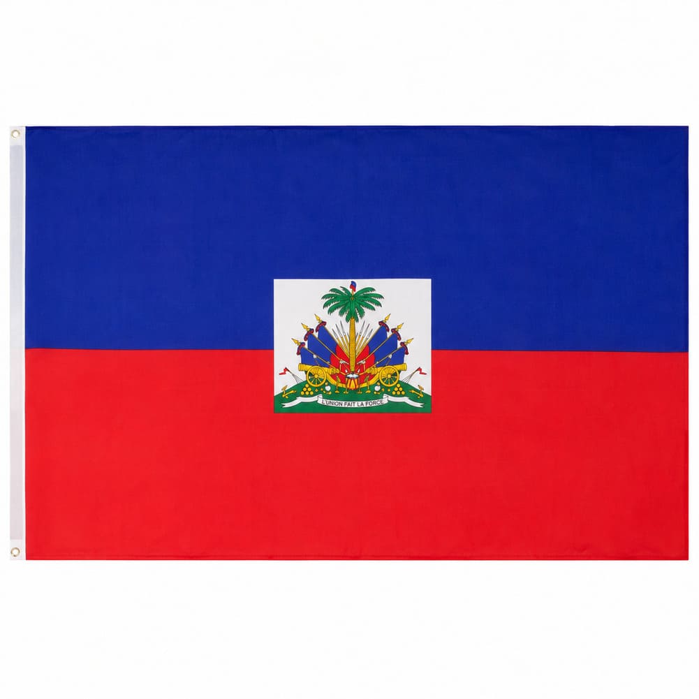Haiti MUWO "Nations Together" Flagge 90x150cm