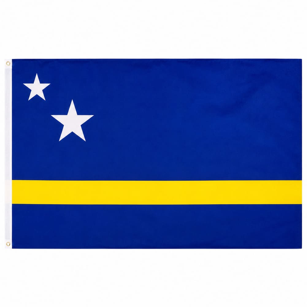 Curacao MUWO "Nations Together" Flagge 90x150cm