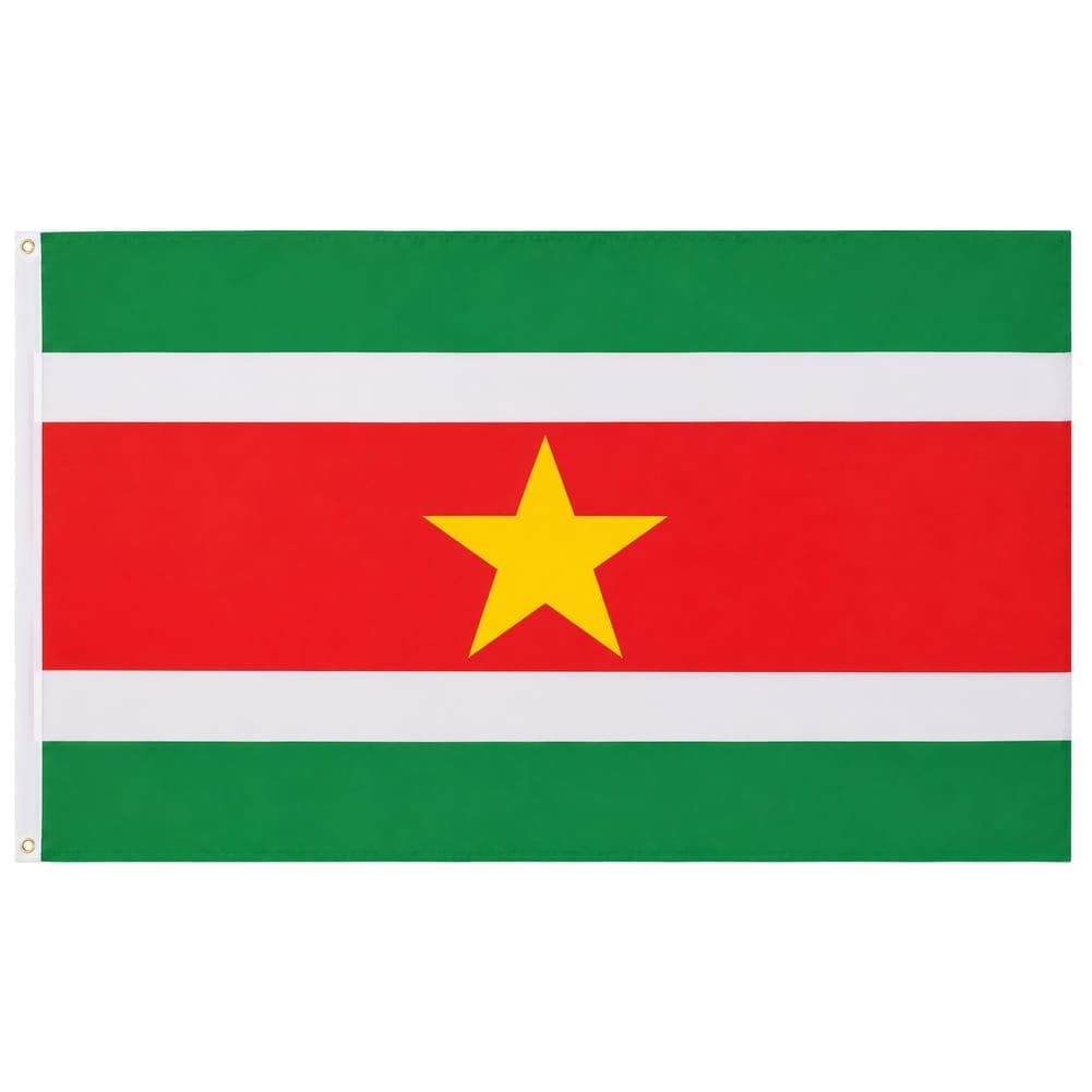 Suriname MUWO "Nations Together" Flagge 90x150cm