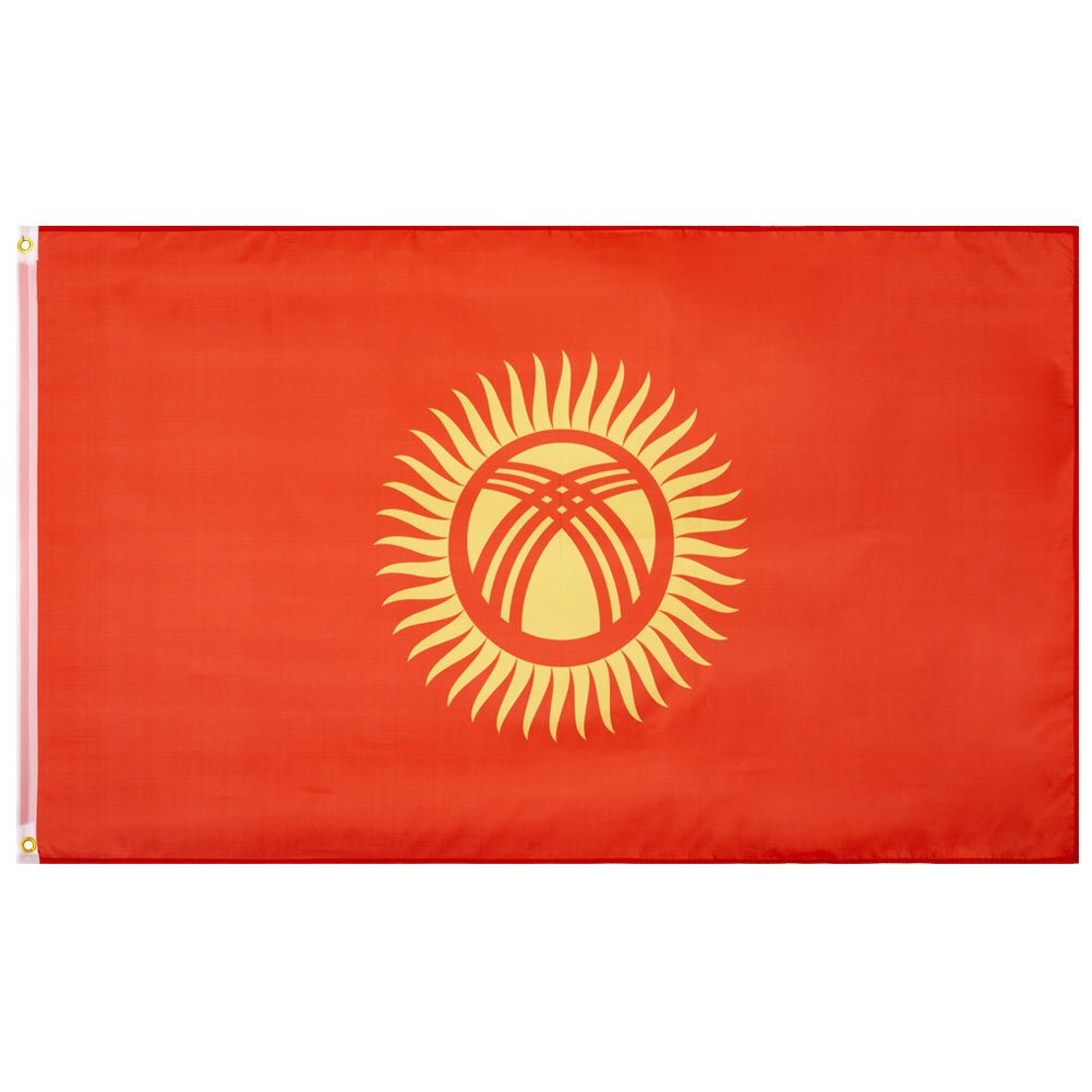 Kirghizistan / Chirghisia Bandiera MUWO "Nations Together" 90x150 cm
