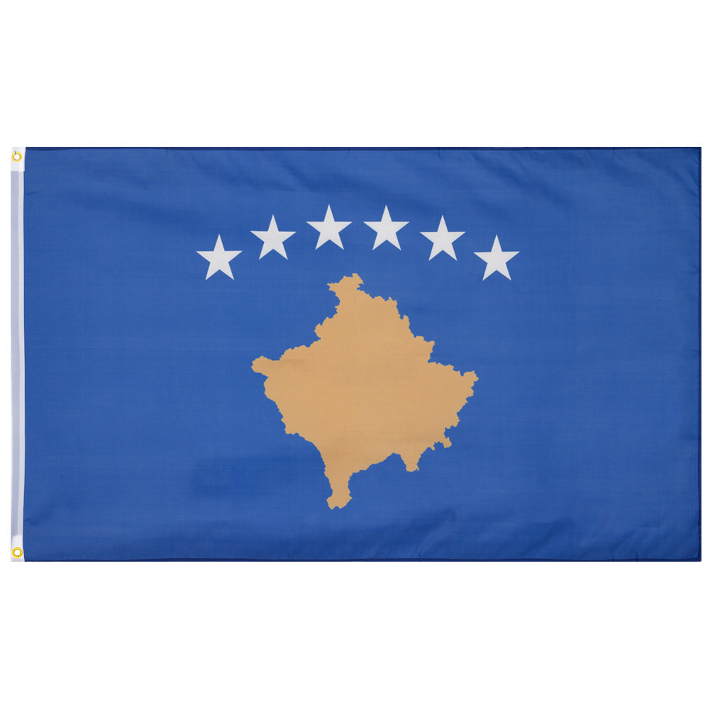 Kosovo Bandiera MUWO "Nations Together" 90 x 150 cm