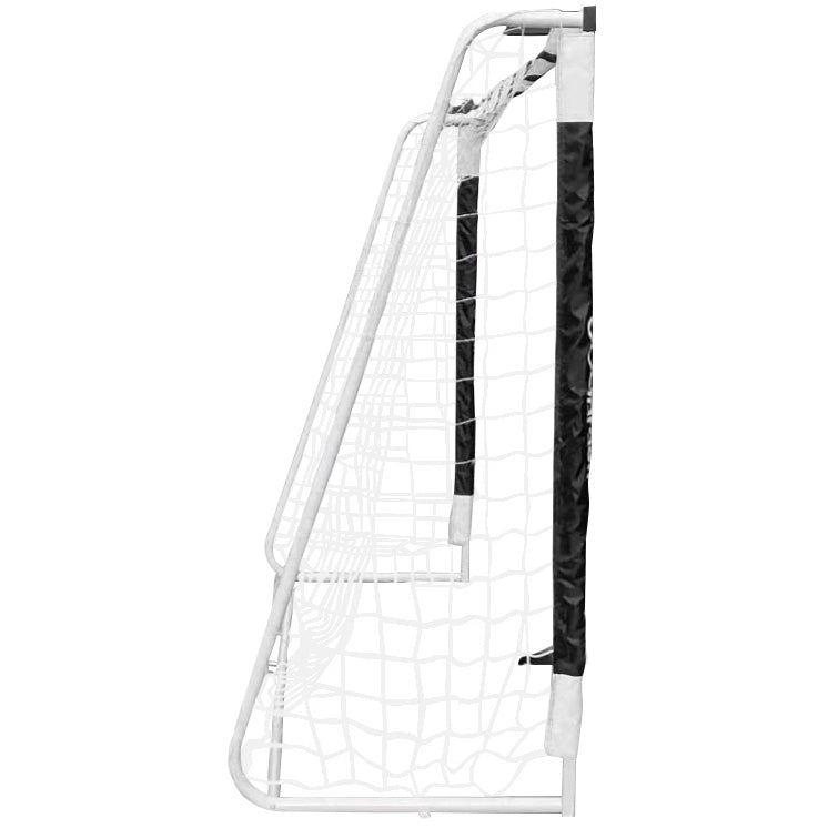 MUWO großes Fußballtor aus Stahl 3 x 2 m schwarz/weiß