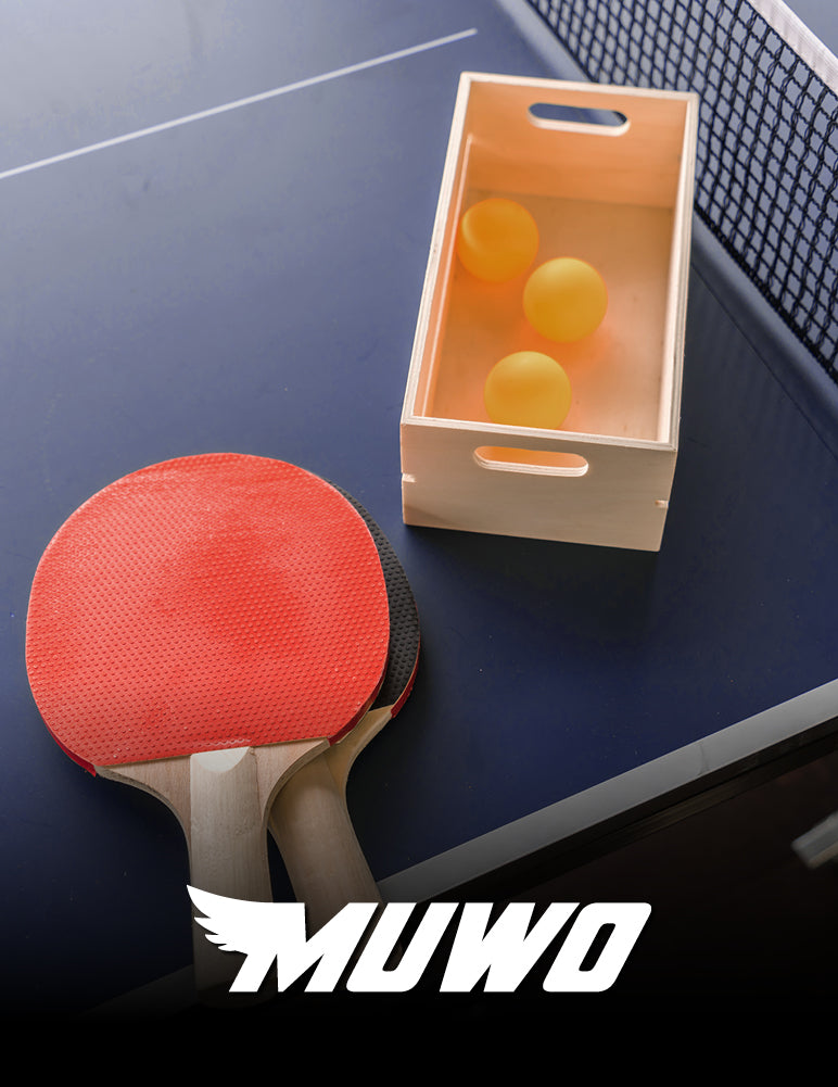 MUWO verstellbares Tischtennisnetz und Pfosten Set