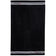 Zeus Asciugamano di cotone 155 x 100 cm nero – Einheitsgröße