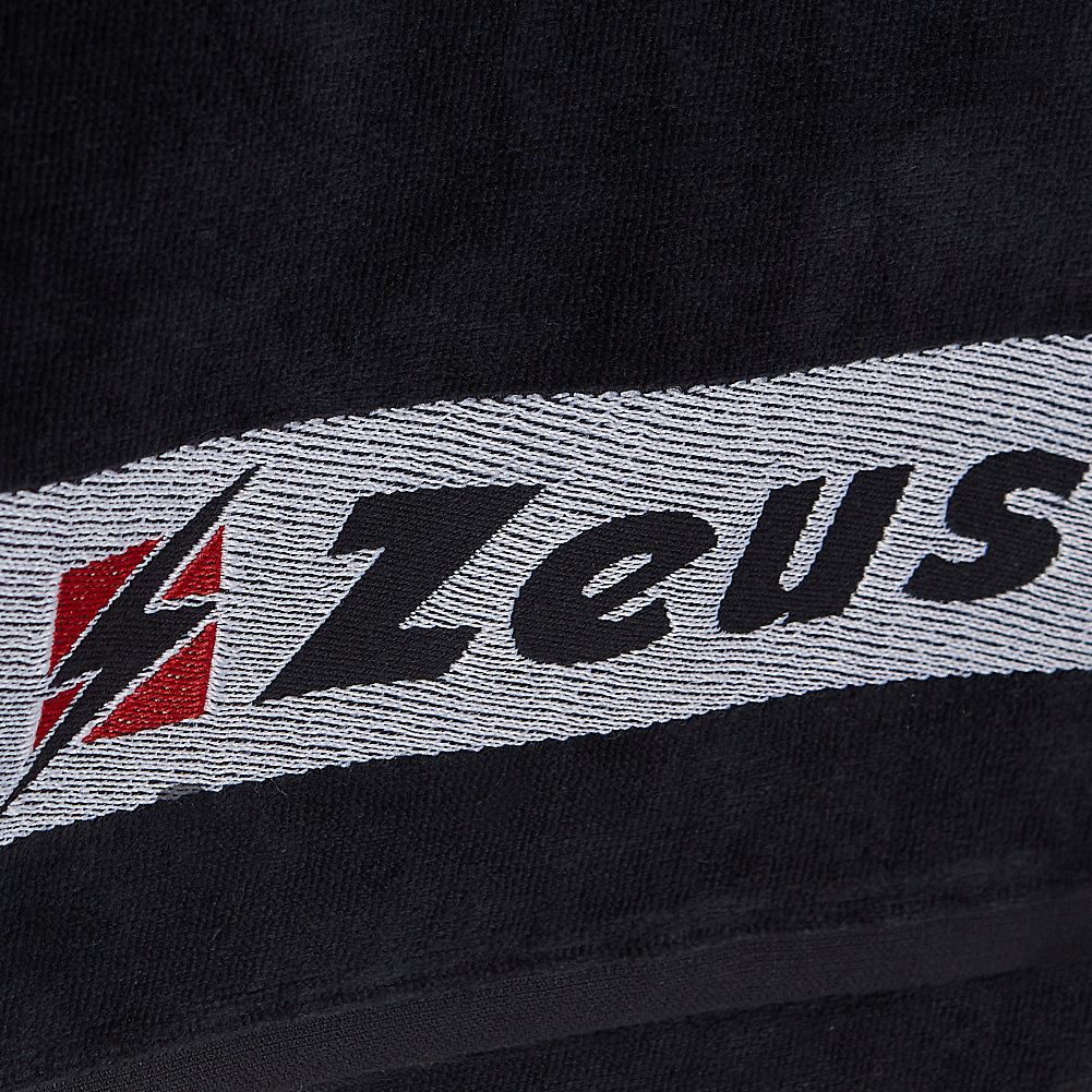 Zeus Asciugamano di cotone 155 x 100 cm nero