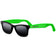 Zeus Sonnenbrille schwarz/neongrün – Einheitsgröße
