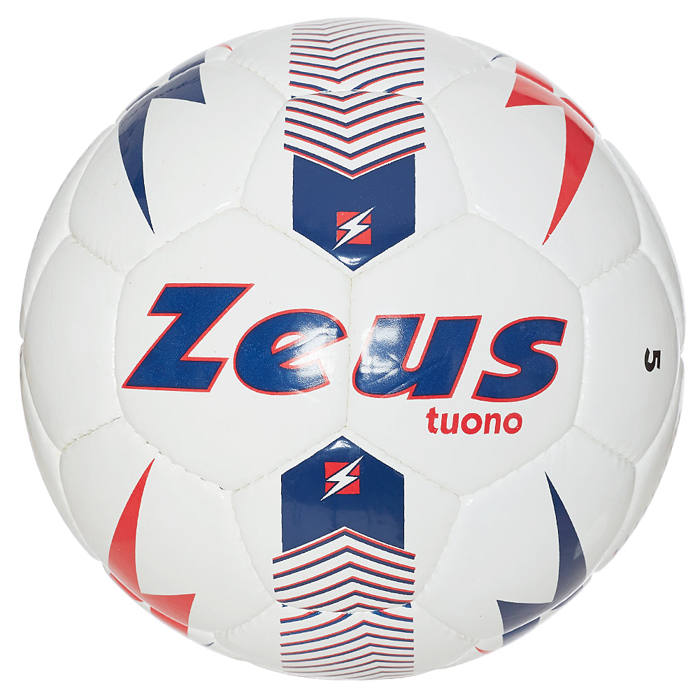 Zeus Pallone Tuono Pallone da calcio bianco rosso