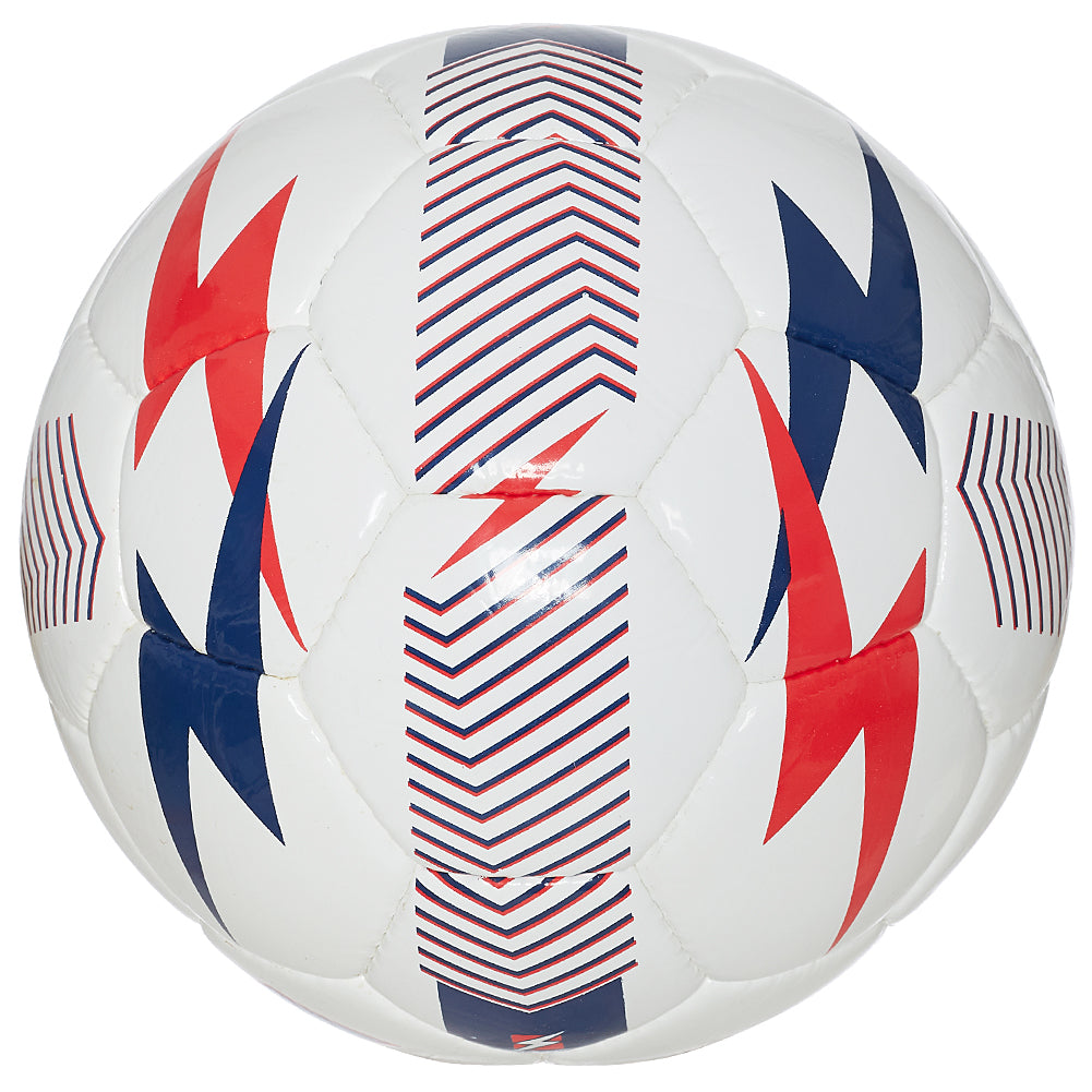 Zeus Pallone Tuono Pallone da calcio bianco rosso