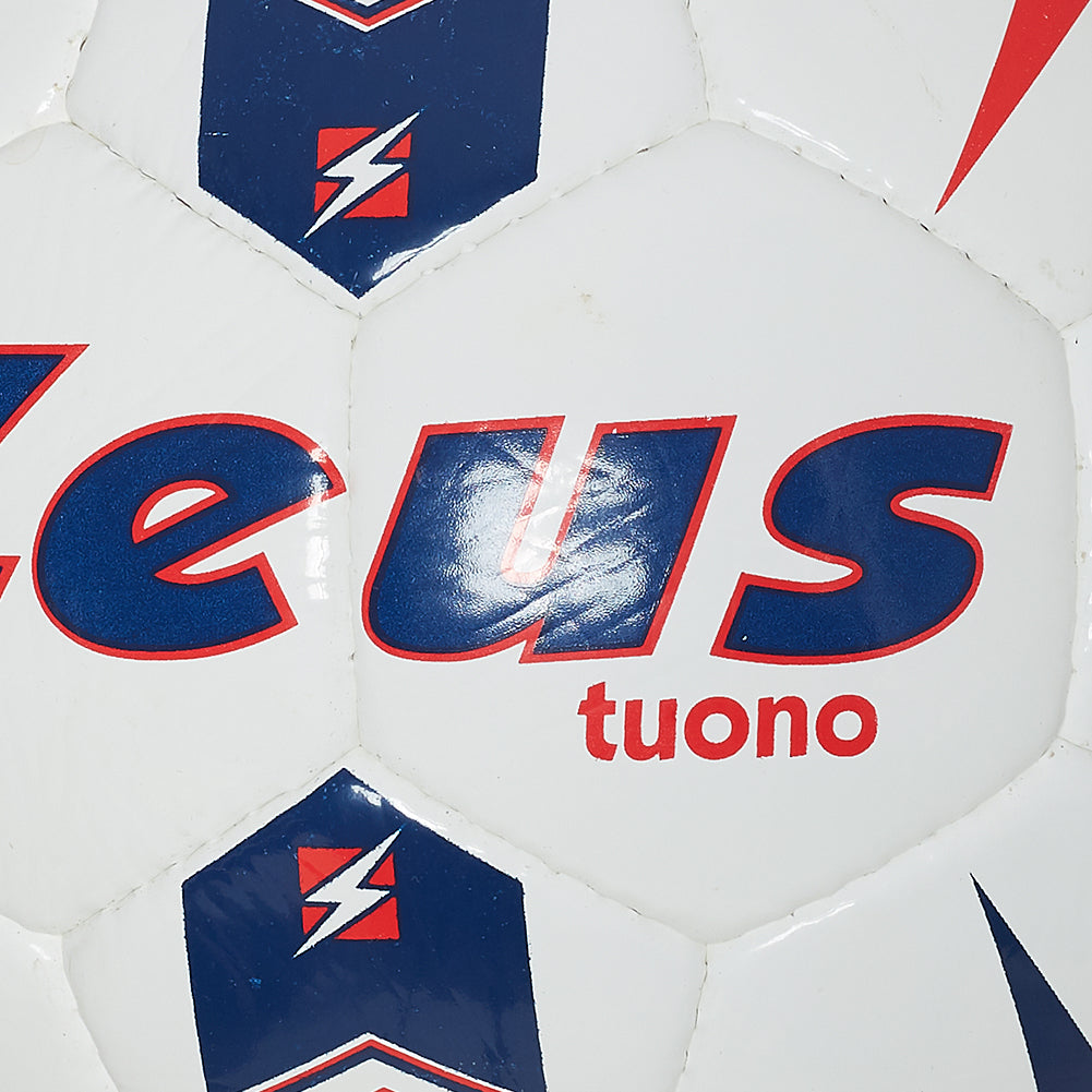 Zeus Pallone Tuono Pallone da calcio bianco rosso