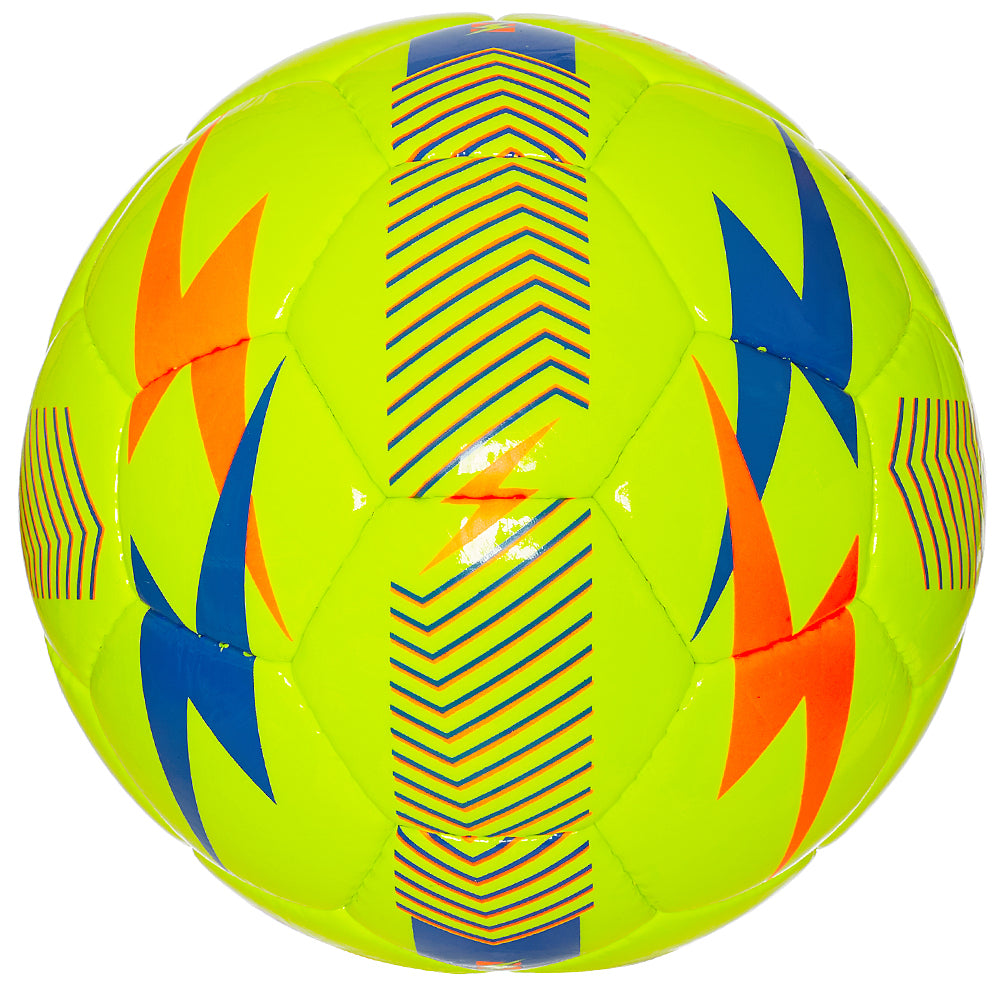 Zeus Pallone Tuono Pallone da calcio giallo royal blue