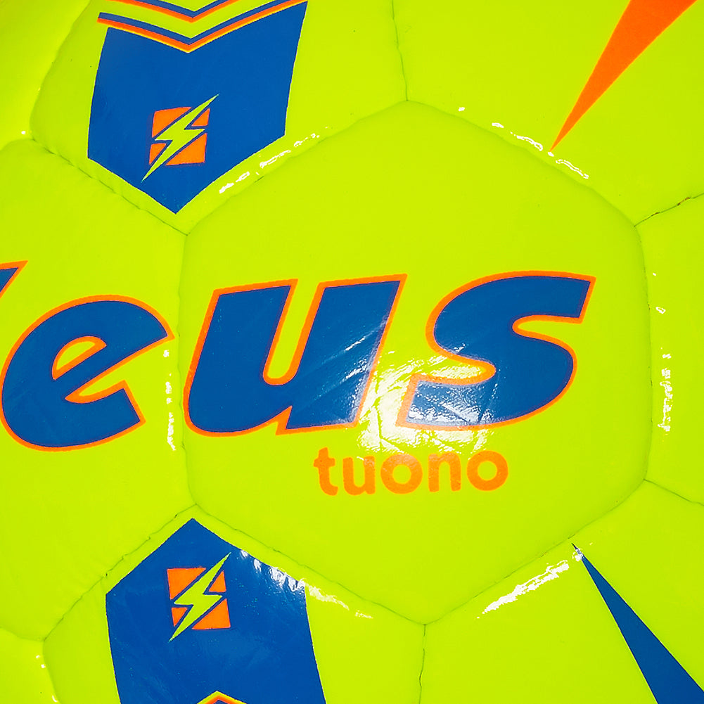 Zeus Pallone Tuono Pallone da calcio giallo royal blue