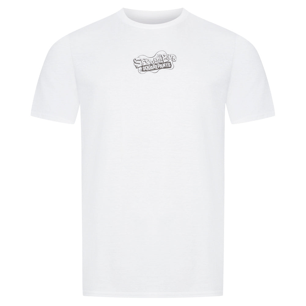 SPONGEBOB SCHWAMMKOPF Shock Herren T-Shirt POMTS517WHT