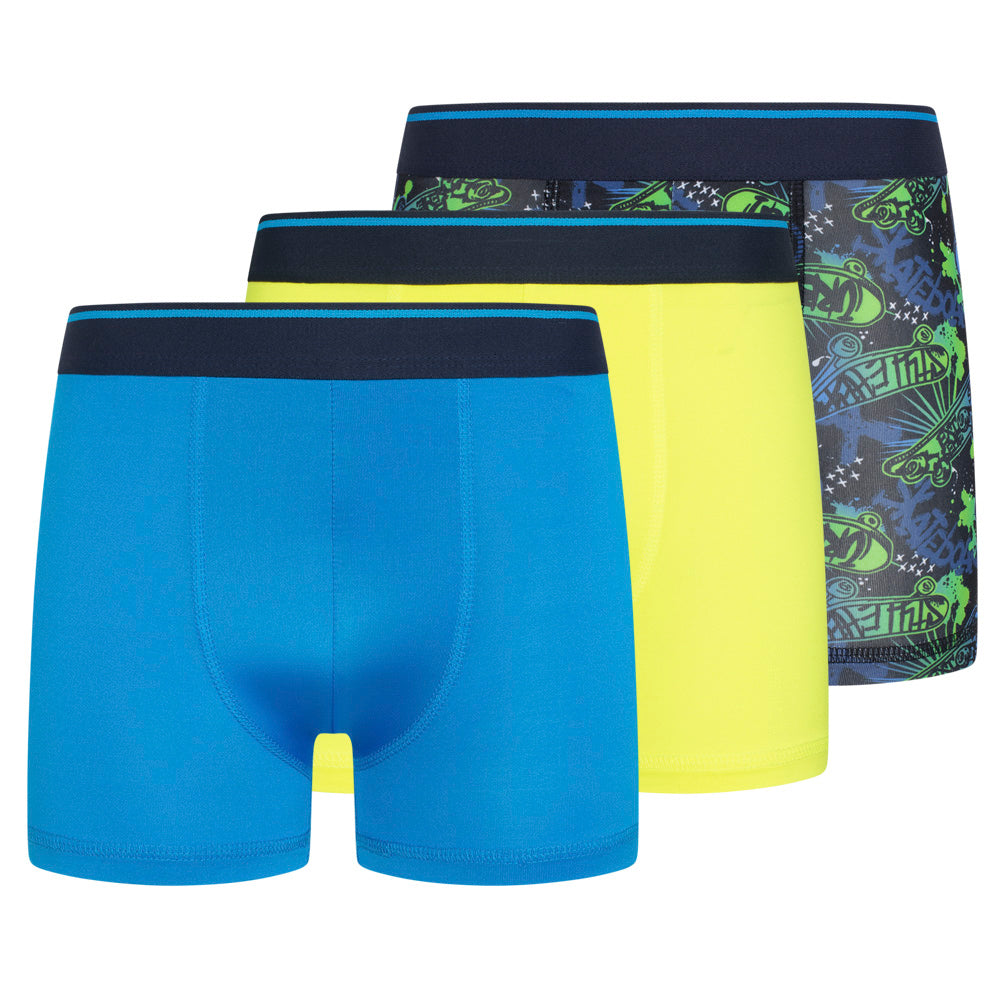 Parker & Fox Performance Kinder Boxershorts 3er-Pack PRXFA24B151642-463