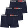 Geographical Norway Herren Boxershorts 3er-Pack navy Pack-3-Navy – XL