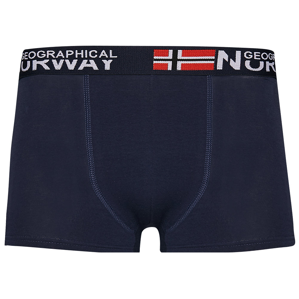 Geographical Norway Herren Boxershorts 3er-Pack navy Pack-3-Navy