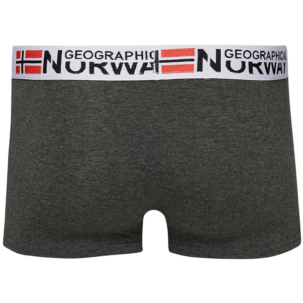 Geographical Norway Herren Boxershorts 3er-Pack Pack-3-Tricolor-White