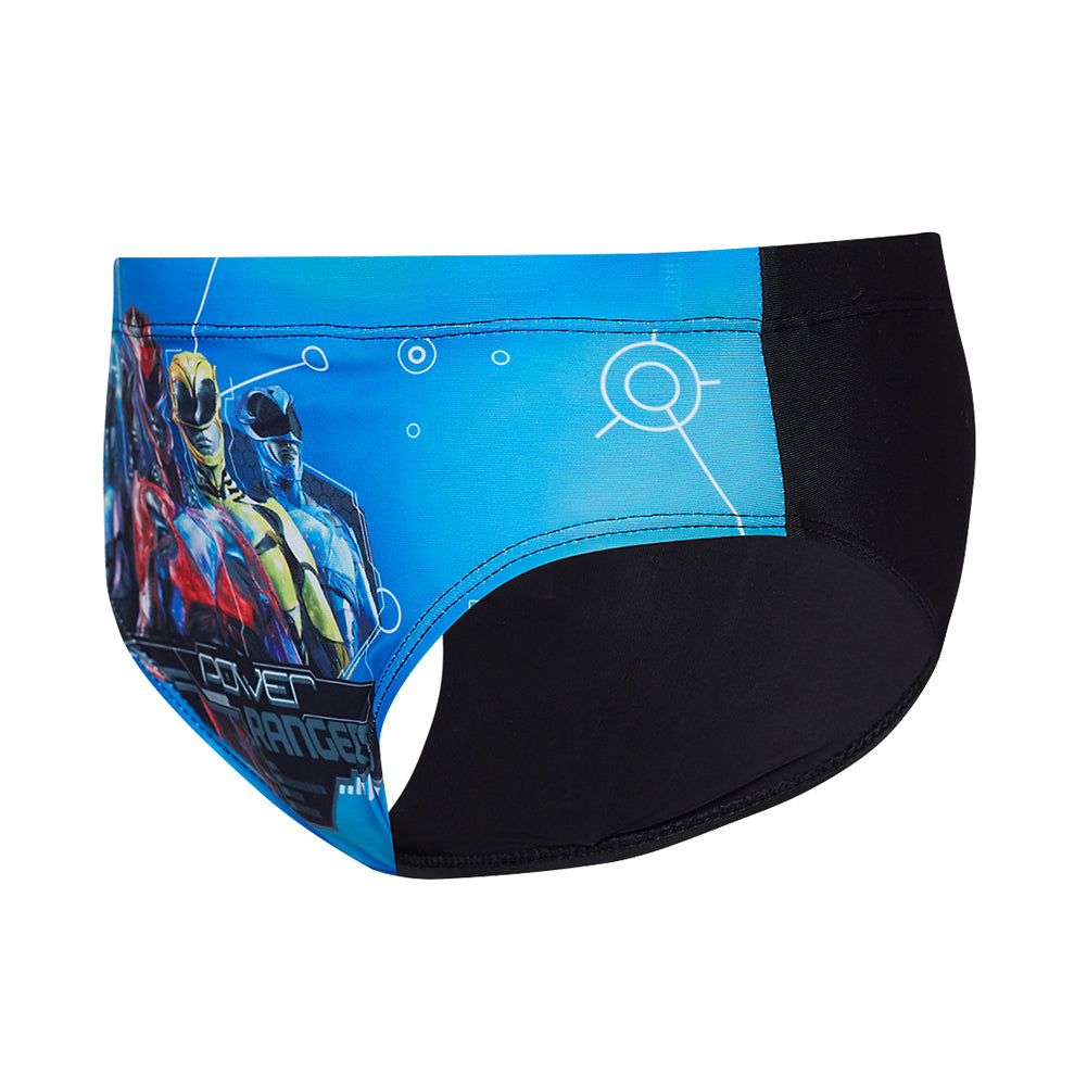Power Rangers Bambino Slip da bagno QE1798-nero