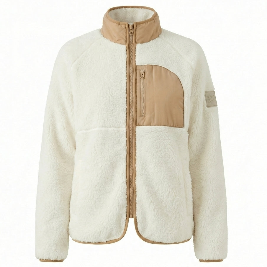 Reebok Double Monkey Fleece Damen Jacke RBO21460-Cream