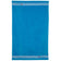 Zeus Asciugamano di cotone 155 x 100 cm blu – Einheitsgröße