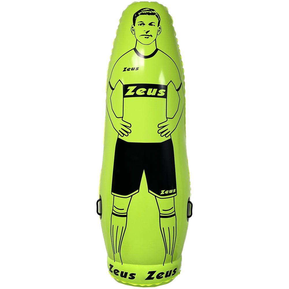 Zeus Sagoma Freistoß Trainingsdummy neon gelb