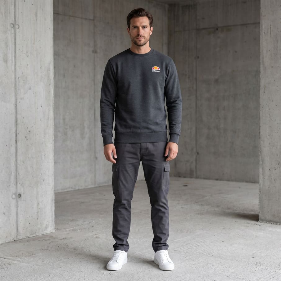 ellesse Crew Herren Sweatshirt SBL23753-100