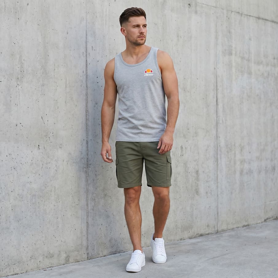 ellesse Herren Tank Top Shirt SBL25051-112