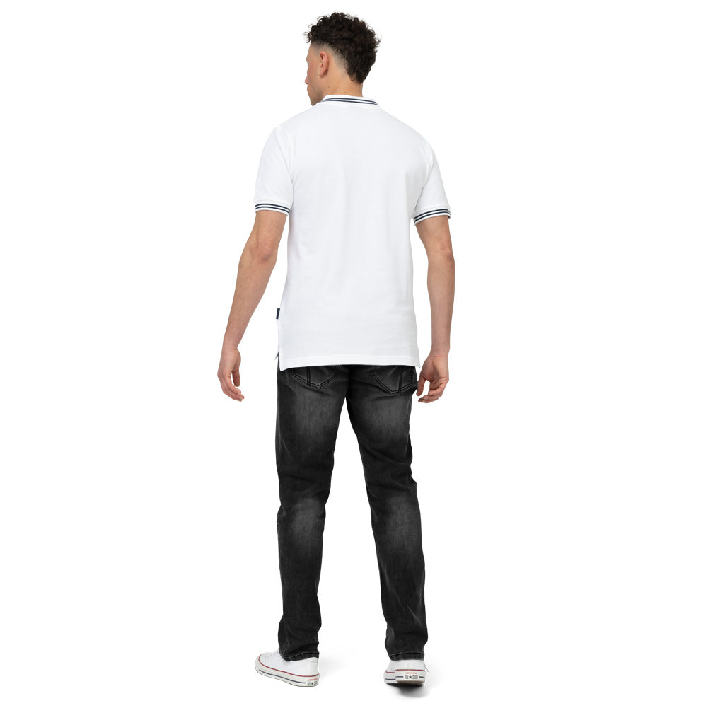 ellesse Dioran Twin Tipped Herren Polo-Shirt SBS22445-WHITE