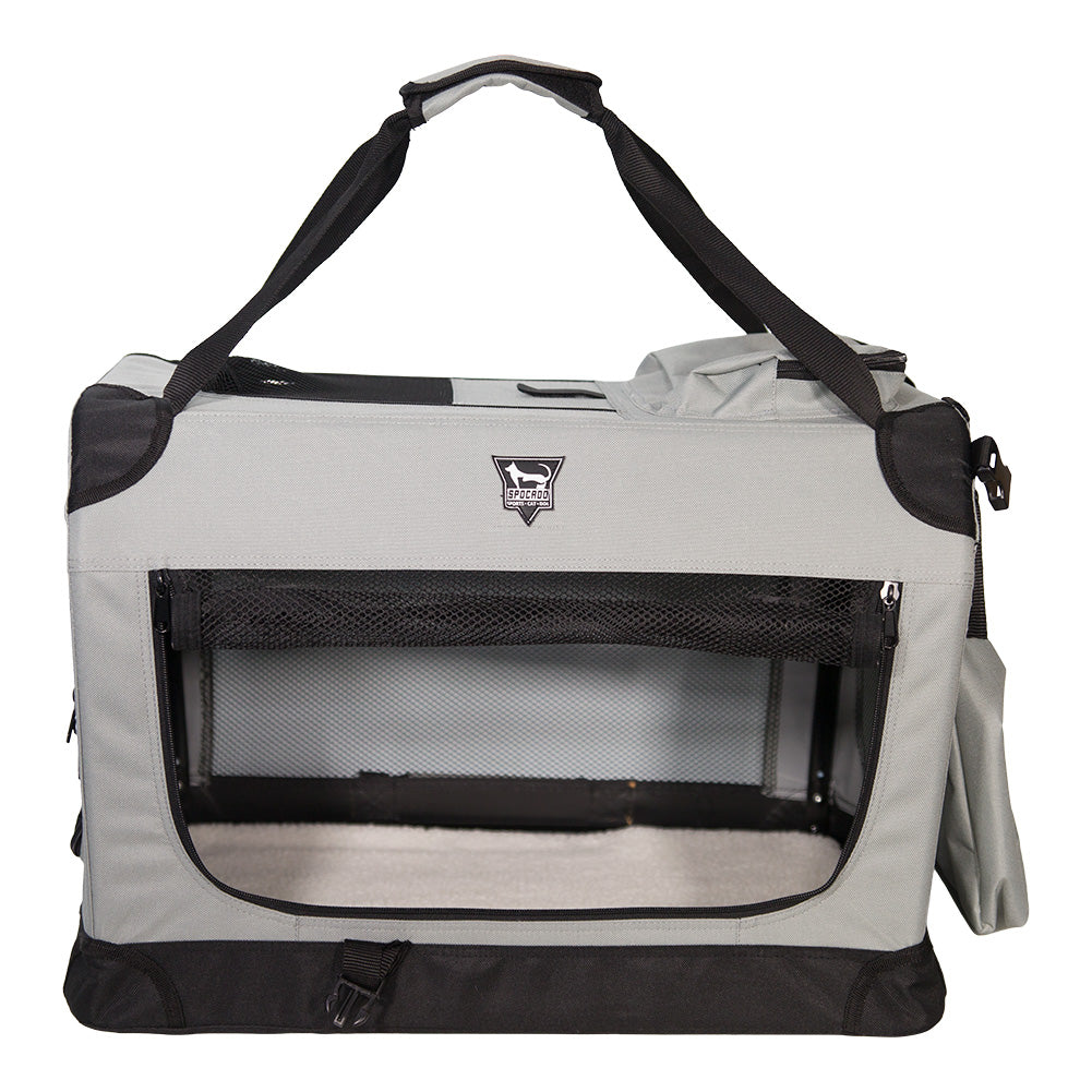 SPOCADO "Palace" Transporttasche für Tiere 70 x 52 x 52 cm grau