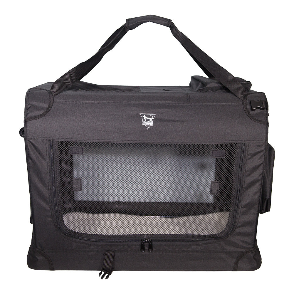 SPOCADO "Palace" Transporttasche für Tiere 70 x 52 x 52 cm schwarz