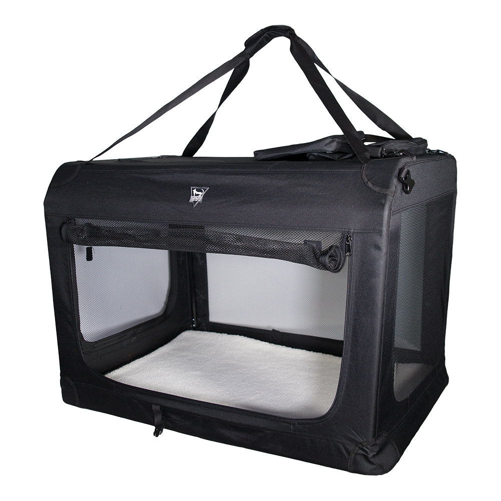 SPOCADO "Palace" Transporttasche für Tiere 82 x 59 x 59 cm schwarz