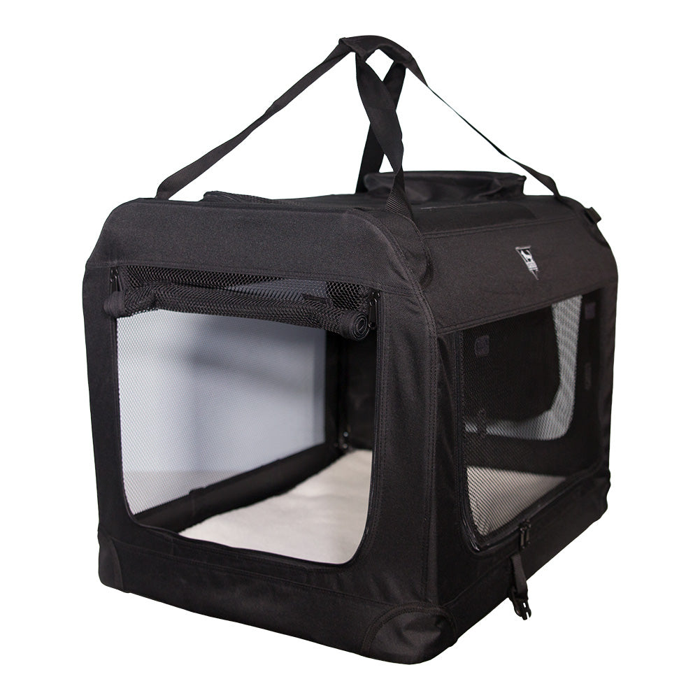 SPOCADO "Palace" Transporttasche für Tiere 82 x 59 x 59 cm schwarz