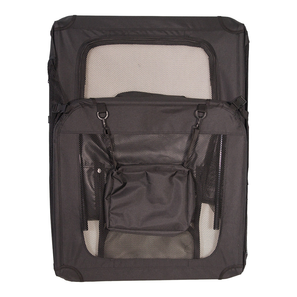 SPOCADO "Palace" Transporttasche für Tiere 92 x 64 x 64 cm schwarz