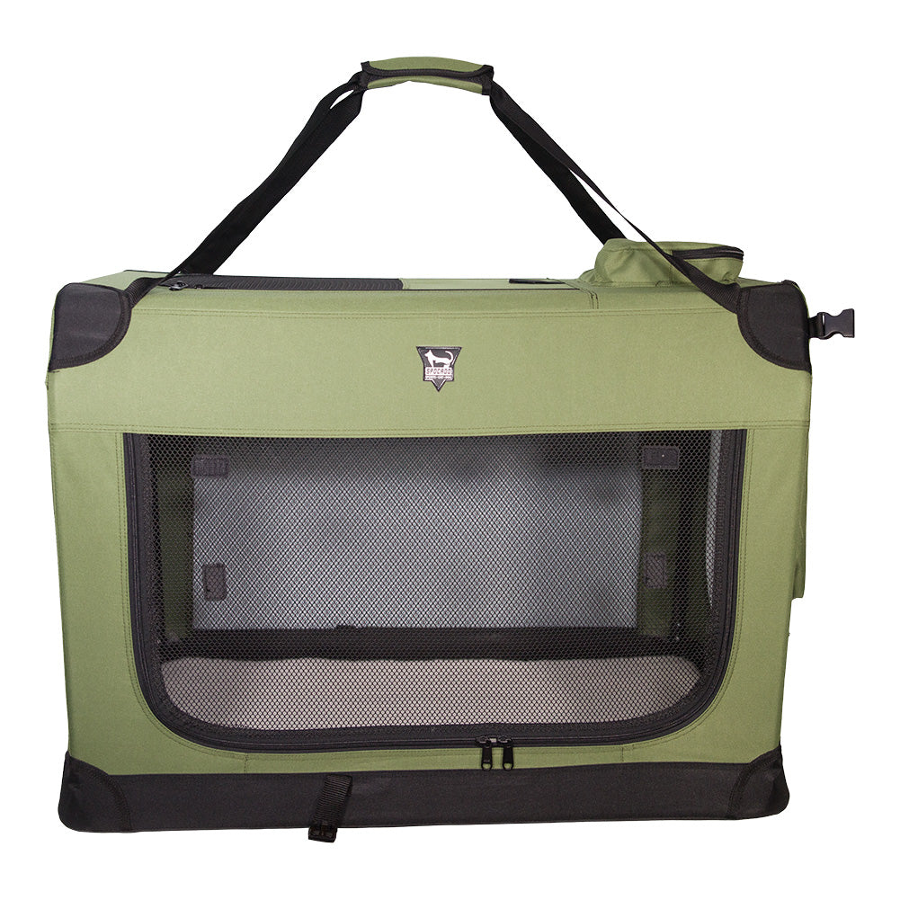 SPOCADO "Palace" Transporttasche für Tiere 92 x 64 x 64 cm grün