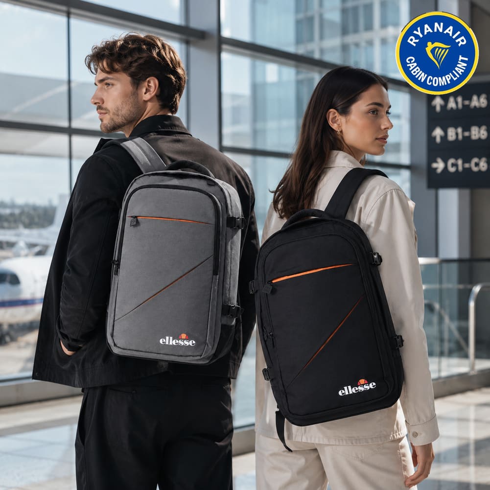 ellesse Cabin Bag Bottega Rucksack 16,8 L SHBA4823-BLACK