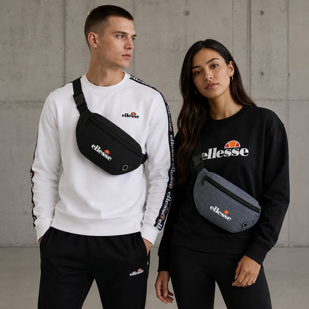 ellesse Waist Bag Solea Bauchtasche SHBA4824-BLACK