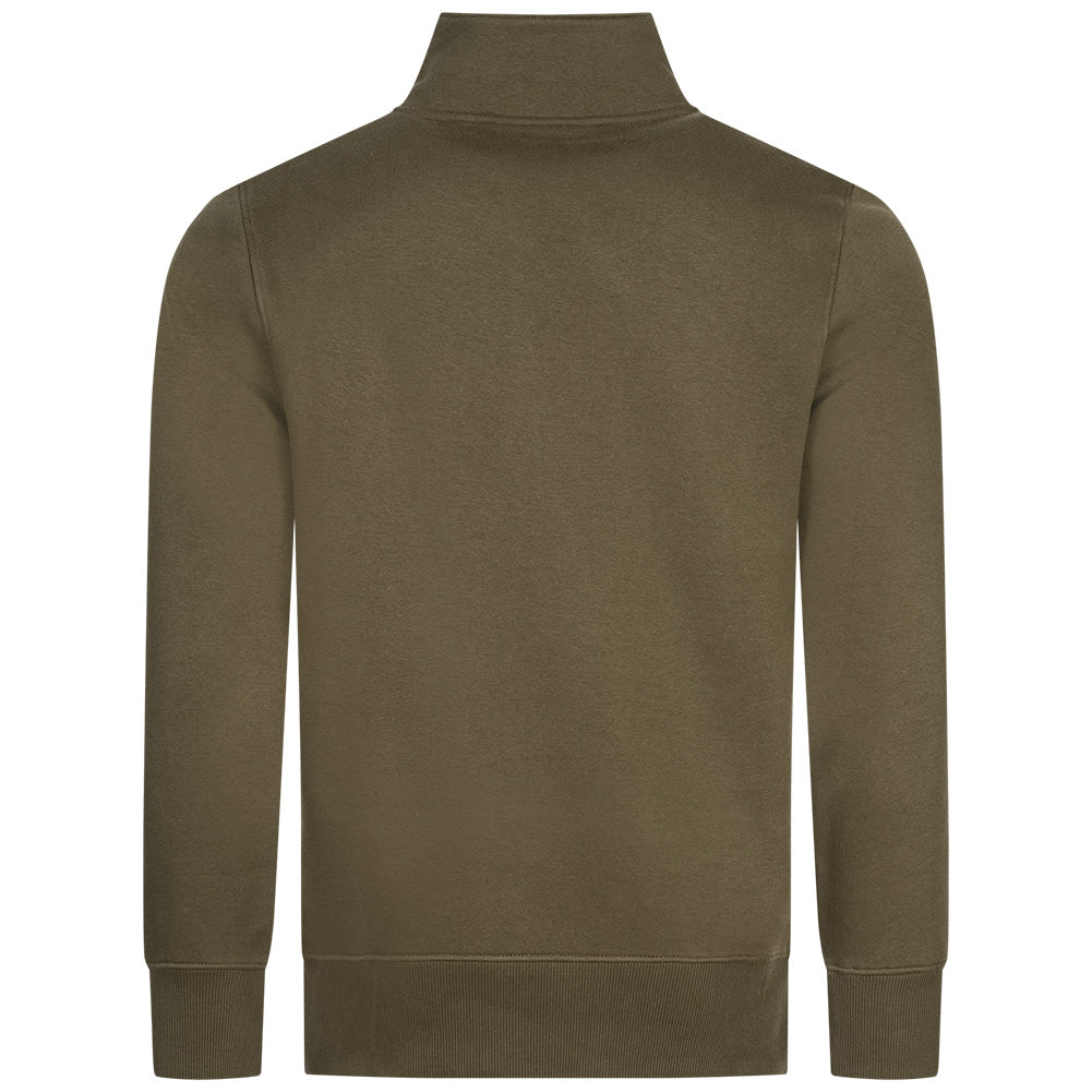 ellesse Benevento Herren 1/4-Zip Sweatshirt SOP23856-Khaki