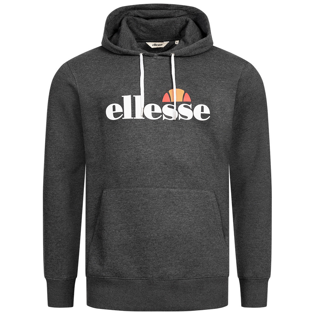 ellesse Monesiglio Hoody Herren Kapuzen Sweatshirt SOP23865-Dk Grey
