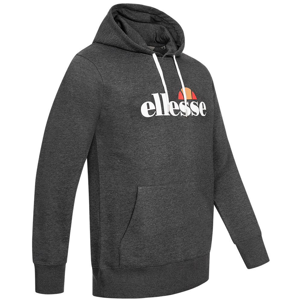 ellesse Monesiglio Hoody Herren Kapuzen Sweatshirt SOP23865-Dk Grey