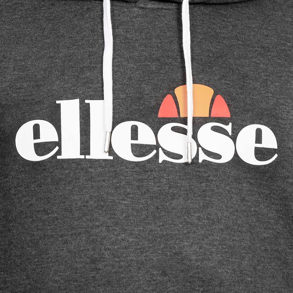 ellesse Monesiglio Hoody Herren Kapuzen Sweatshirt SOP23865-Dk Grey