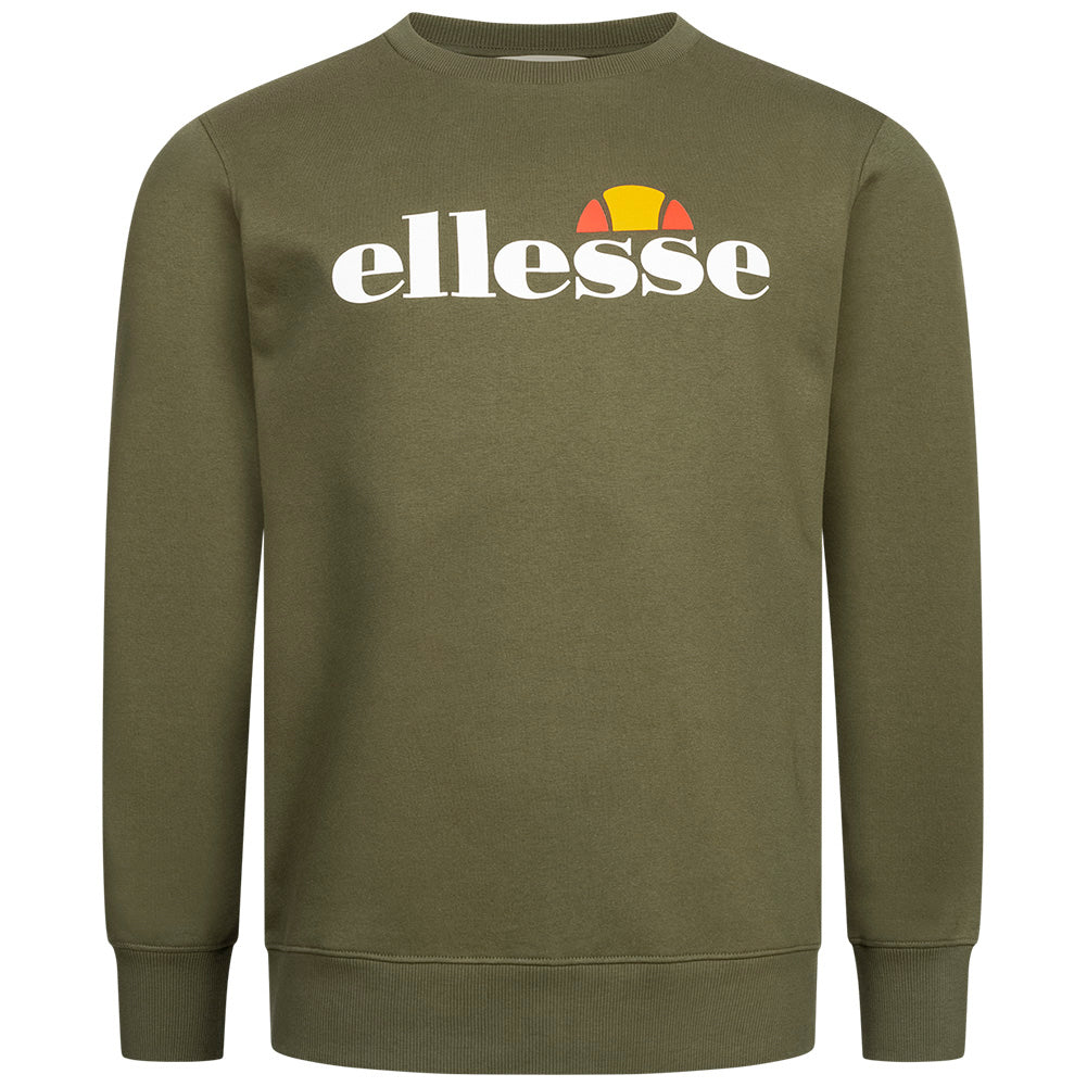 ellesse Kanya Crew Herren Sweatshirt SOP24044-Khaki