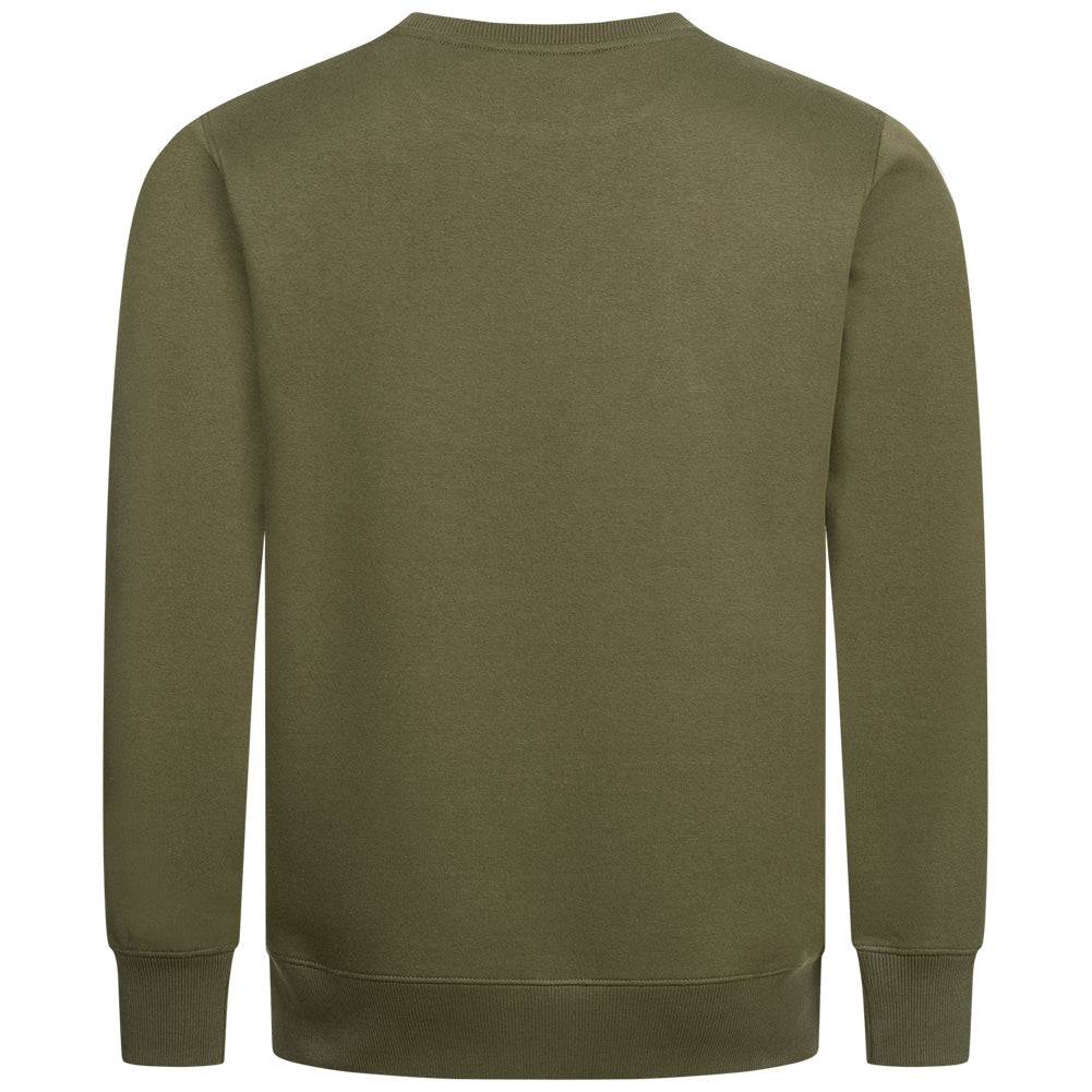 ellesse Kanya Crew Herren Sweatshirt SOP24044-Khaki