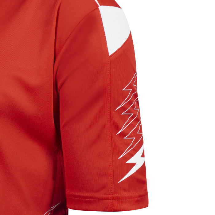 Zeus Jam Shooter Uomo Maglia da basket rosso