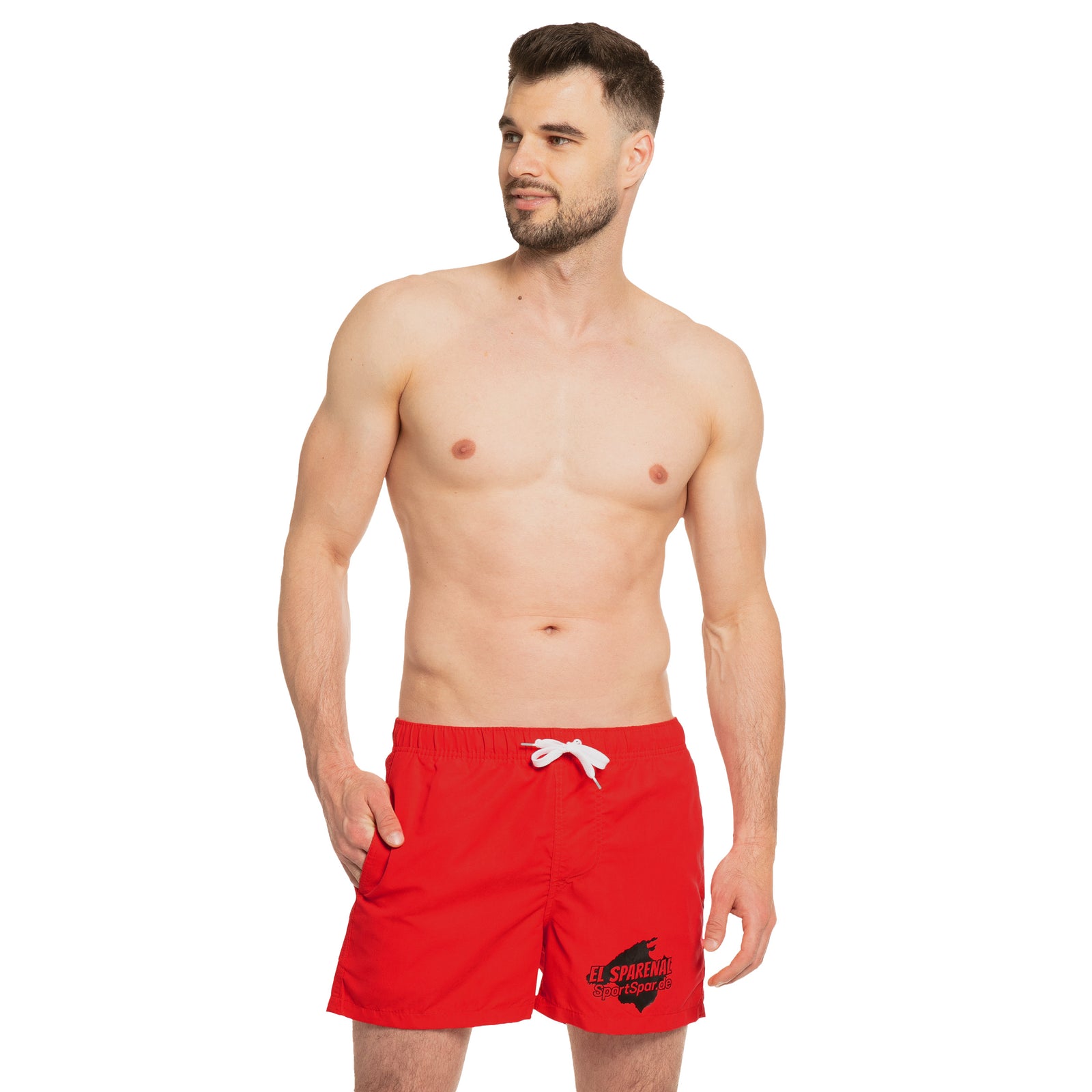 SportSpar.de "El Sparenal" Herren Badehose rot