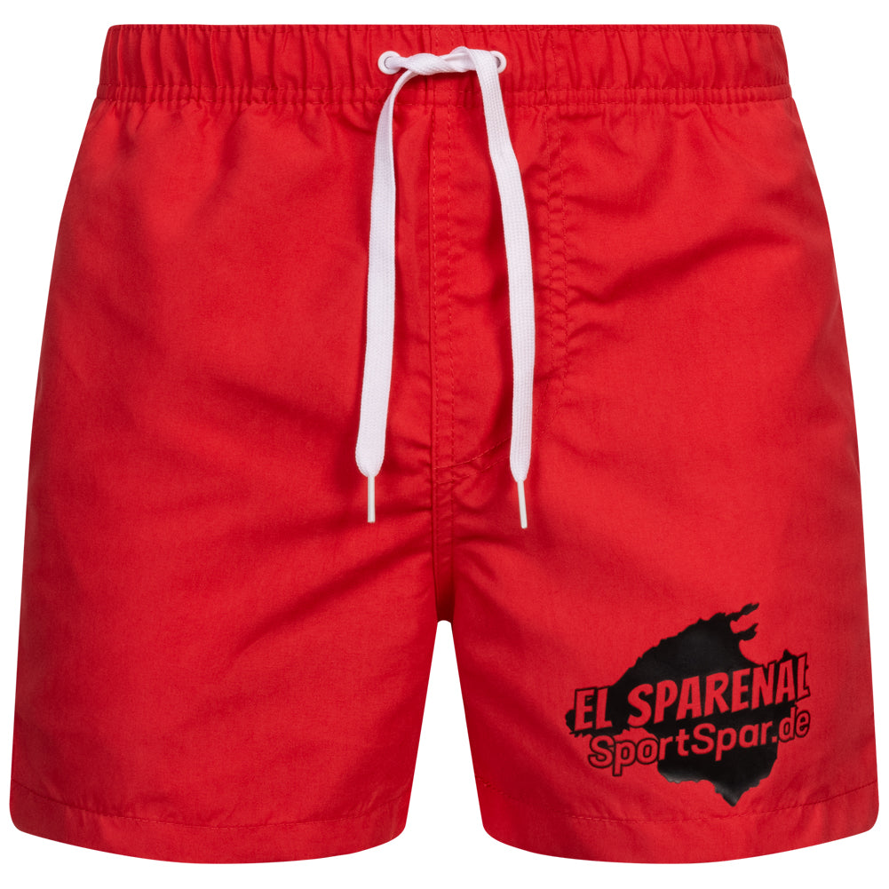 SportSpar.de "El Sparenal" Herren Badehose rot