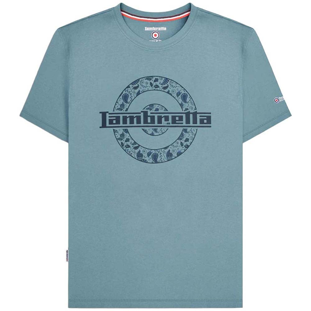 Lambretta Paisley Target Tee Herren T-Shirt SS1011-SMK